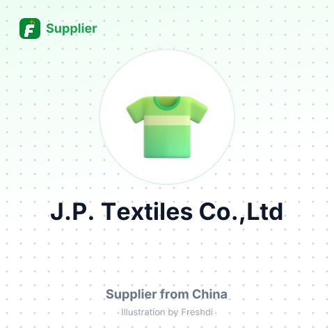J.P. Textiles Co.,Ltd – summary card, no photo uploaded yet