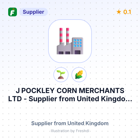 J POCKLEY CORN MERCHANTS LTD – summary card, no photo uploaded yet