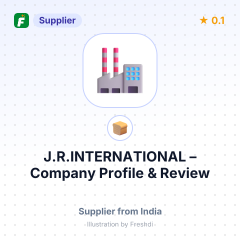 J.R.INTERNATIONAL – summary card, no photo uploaded yet