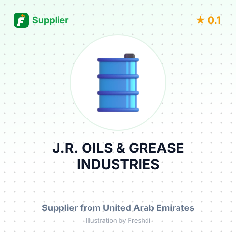 J.R. OILS & GREASE INDUSTRIES – summary card, no photo uploaded yet