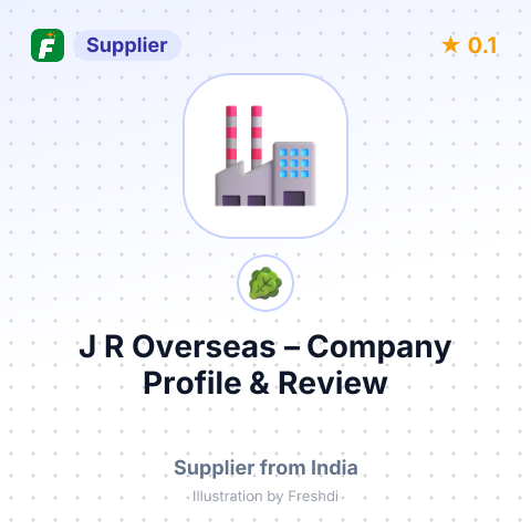 J R Overseas – summary card, no photo uploaded yet