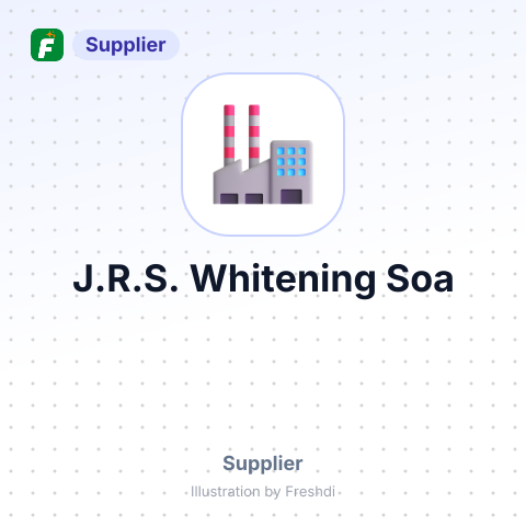 J.R.S. Whitening Soa – summary card, no photo uploaded yet