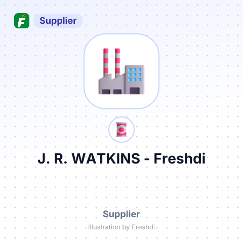 J. R. WATKINS – summary card, no photo uploaded yet