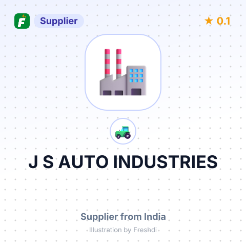 J S AUTO INDUSTRIES – summary card, no photo uploaded yet