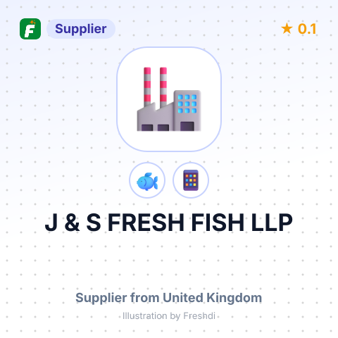J & S FRESH FISH LLP – summary card, no photo uploaded yet