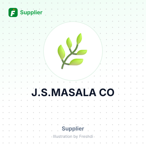 J.S.MASALA CO – summary card, no photo uploaded yet
