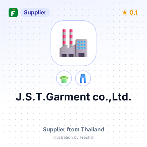 J.S.T.Garment co.,Ltd. – summary card, no photo uploaded yet