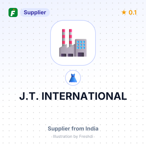 J.T. INTERNATIONAL – summary card, no photo uploaded yet