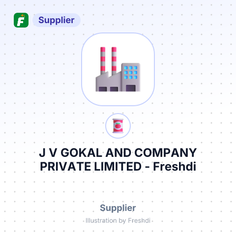 J V GOKAL AND COMPANY PRIVATE LIMITED – summary card, no photo uploaded yet