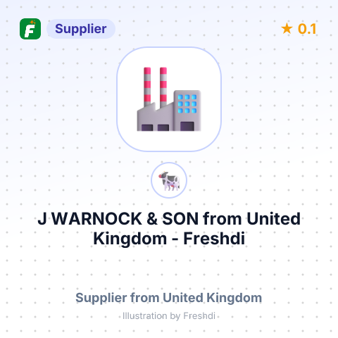 J WARNOCK & SON – summary card, no photo uploaded yet