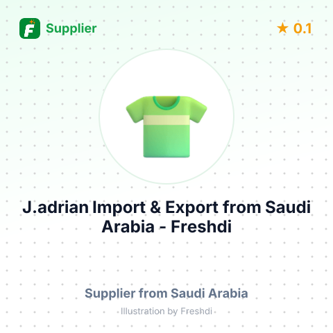 J.adrian Import & Export  – summary card, no photo uploaded yet