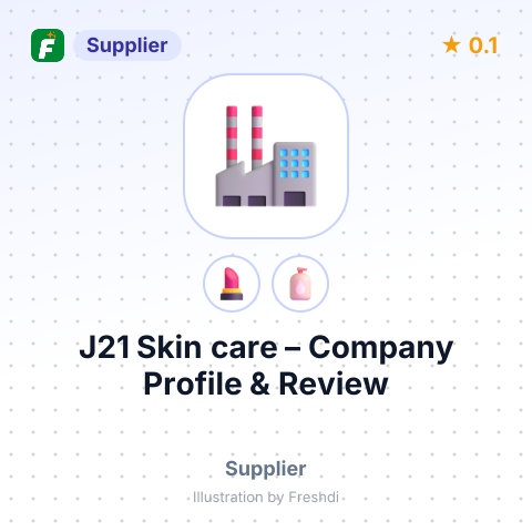 J21 Skin care – summary card, no photo uploaded yet
