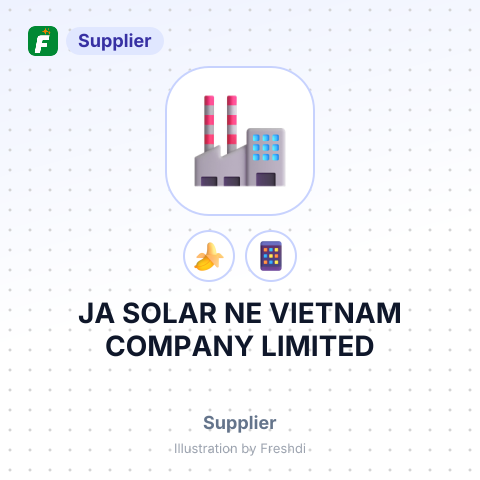 JA SOLAR NE VIETNAM COMPANY LIMITED – summary card, no photo uploaded yet