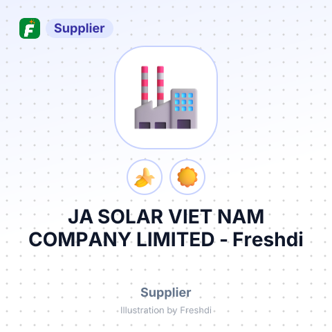 JA SOLAR VIET NAM COMPANY LIMITED – summary card, no photo uploaded yet