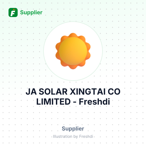 JA SOLAR XINGTAI CO LIMITED – summary card, no photo uploaded yet