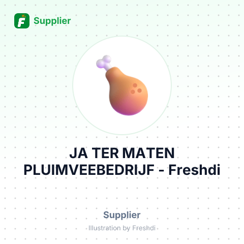 JA TER MATEN PLUIMVEEBEDRIJF – summary card, no photo uploaded yet
