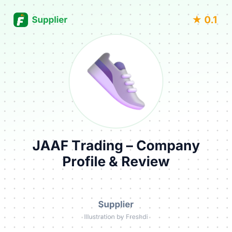 JAAF Trading – summary card, no photo uploaded yet