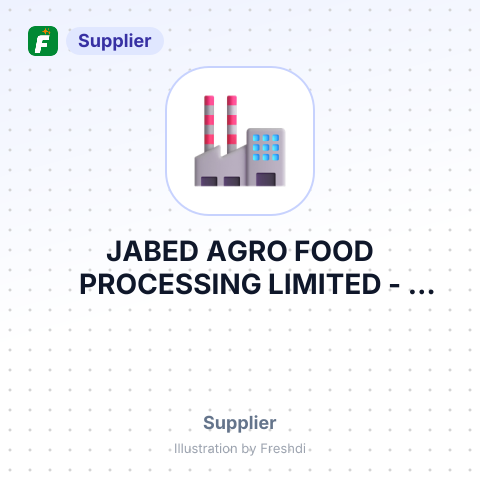 JABED AGRO FOOD PROCESSING LIMITED – summary card, no photo uploaded yet