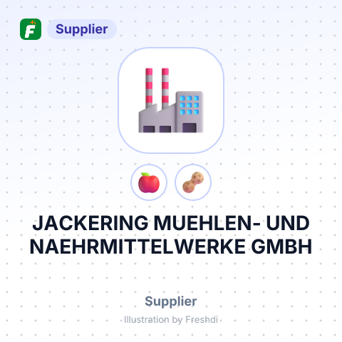 JACKERING MUEHLEN- UND NAEHRMITTELWERKE GMBH – summary card, no photo uploaded yet