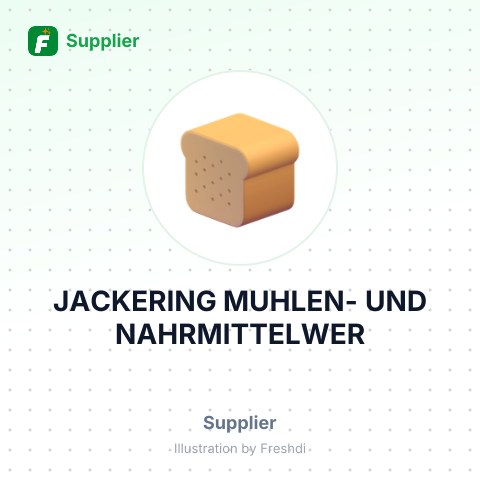 JACKERING MUHLEN- UND NAHRMITTELWER – summary card, no photo uploaded yet