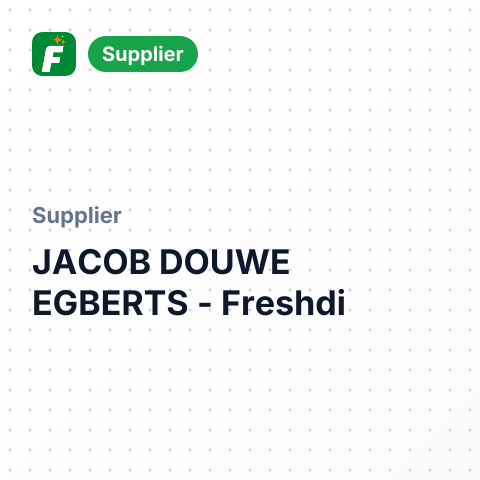 JACOB DOUWE EGBERTS – summary card, no photo uploaded yet