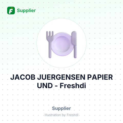 JACOB JUERGENSEN PAPIER UND – summary card, no photo uploaded yet