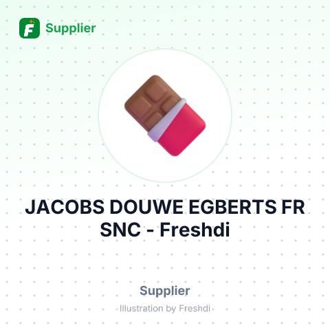 JACOBS DOUWE EGBERTS FR SNC – summary card, no photo uploaded yet