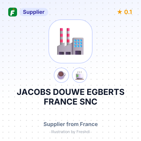 JACOBS DOUWE EGBERTS FRANCE SNC – summary card, no photo uploaded yet