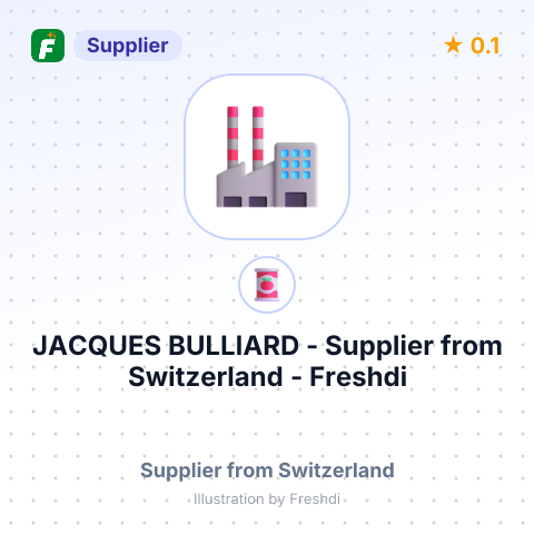 JACQUES BULLIARD – summary card, no photo uploaded yet