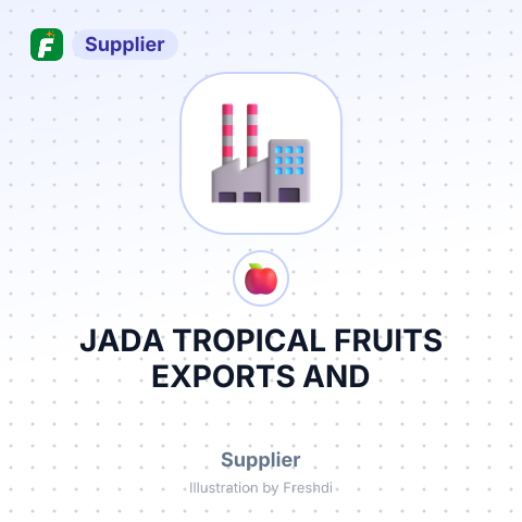 JADA TROPICAL FRUITS EXPORTS AND – summary card, no photo uploaded yet
