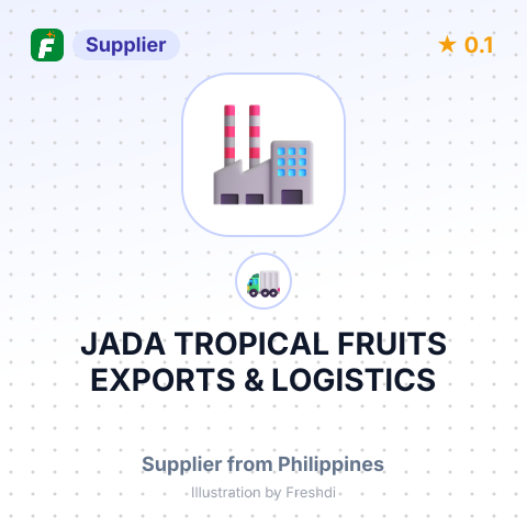 JADA TROPICAL FRUITS EXPORTS & LOGISTICS FAO:MODERNA FRESH FRUITS – summary card, no photo uploaded yet