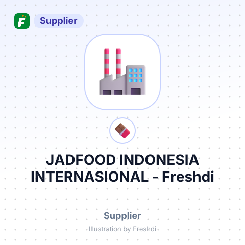 JADFOOD INDONESIA INTERNASIONAL – summary card, no photo uploaded yet