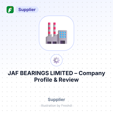 JAF BEARINGS LIMITED – summary card, no photo uploaded yet
