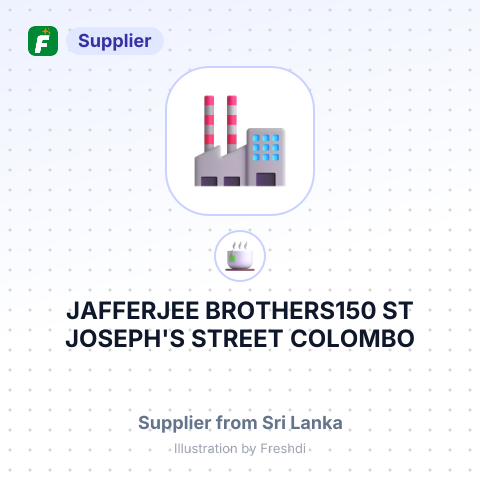 JAFFERJEE BROTHERS150 ST JOSEPH'S STREET COLOMBO 14 SRI LANKA – summary card, no photo uploaded yet