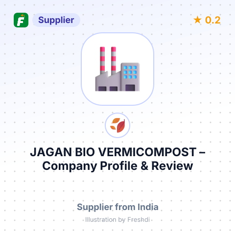 JAGAN BIO VERMICOMPOST – summary card, no photo uploaded yet
