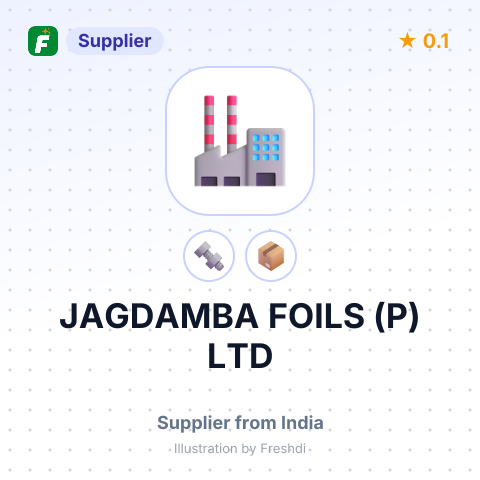 JAGDAMBA FOILS (P) LTD – summary card, no photo uploaded yet