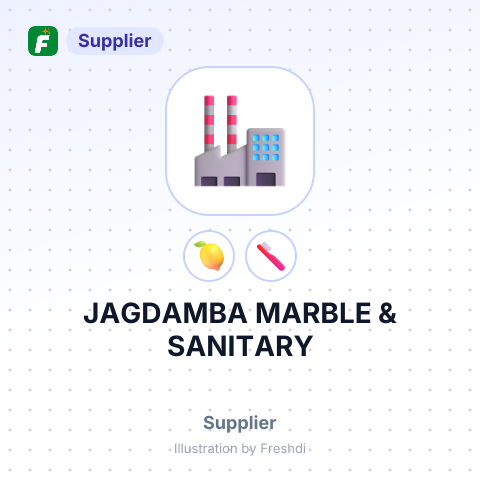 JAGDAMBA MARBLE & SANITARY – summary card, no photo uploaded yet