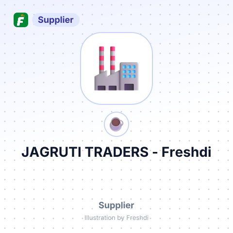 JAGRUTI TRADERS – summary card, no photo uploaded yet
