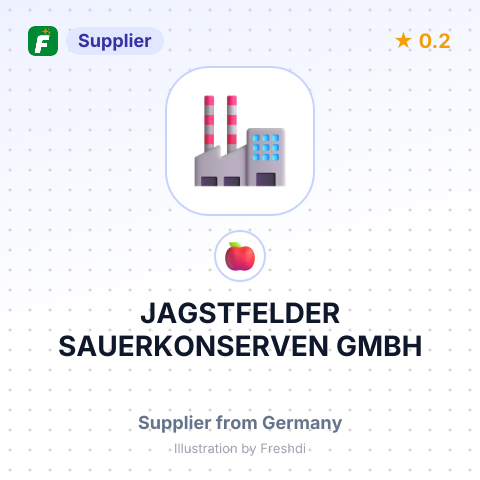 JAGSTFELDER SAUERKONSERVEN GMBH – summary card, no photo uploaded yet
