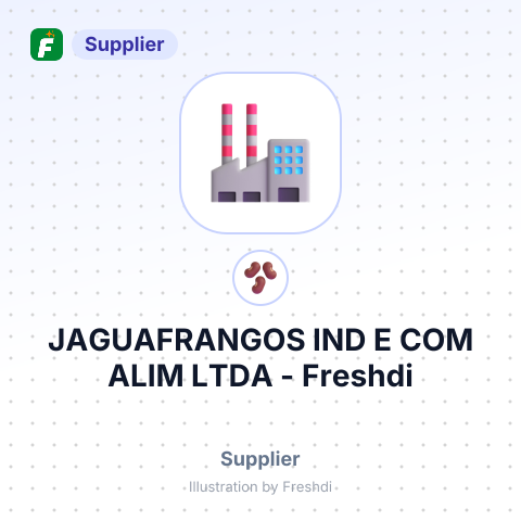 JAGUAFRANGOS IND E COM ALIM LTDA – summary card, no photo uploaded yet