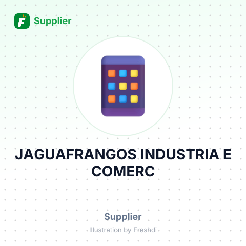 JAGUAFRANGOS INDUSTRIA E COMERC – summary card, no photo uploaded yet