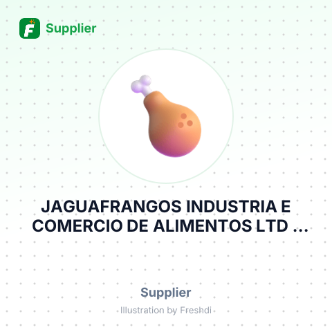 JAGUAFRANGOS INDUSTRIA E COMERCIO DE ALIMENTOS LTD – summary card, no photo uploaded yet