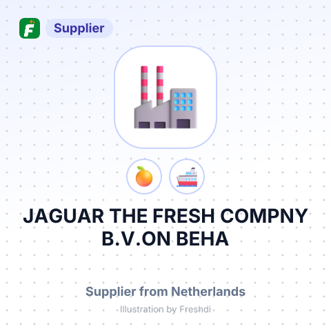 JAGUAR THE FRESH COMPNY B.V.ON BEHA – summary card, no photo uploaded yet