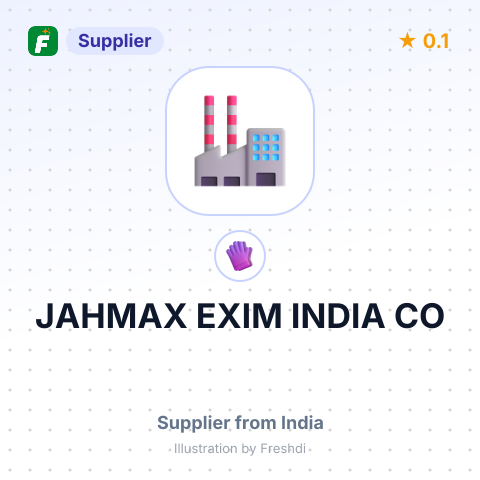 JAHMAX EXIM INDIA CO – summary card, no photo uploaded yet