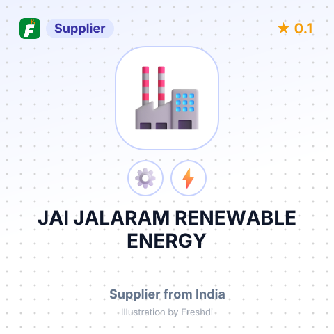 JAI JALARAM RENEWABLE ENERGY – summary card, no photo uploaded yet