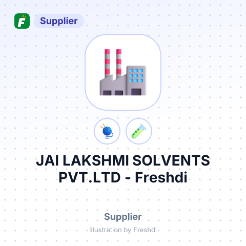 JAI LAKSHMI SOLVENTS PVT.LTD – summary card, no photo uploaded yet