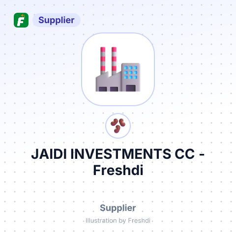JAIDI INVESTMENTS CC – summary card, no photo uploaded yet