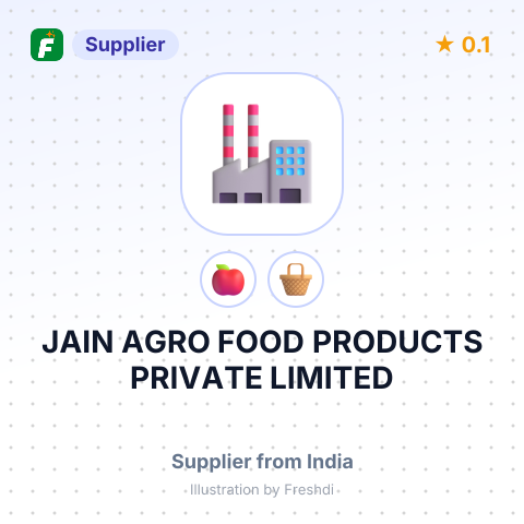 JAIN AGRO FOOD PRODUCTS PRIVATE LIMITED – summary card, no photo uploaded yet