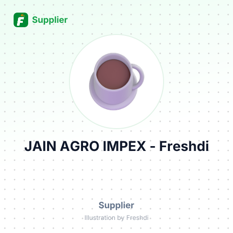 JAIN AGRO IMPEX – summary card, no photo uploaded yet