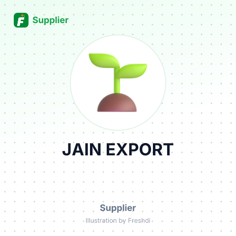 JAIN EXPORT – summary card, no photo uploaded yet